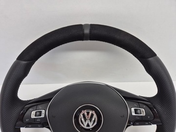 фото thumb №8, Vw golf vii 7 r line кермо шкіряний подушка безпеки