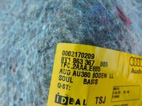 фото thumb №8, Audi q3 8y sportback коврик обшивка пол 8y1863367 europa комплектная