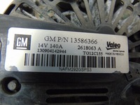 фото thumb №12, Генератор opel zafira c 1.6 cdti 13586366