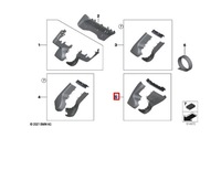 фото thumb №1, Bmw 4 coupe g22 m g82 interior mirror base cover set 51169108974 original