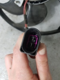 Вентилятор радиатора vw golf v audi a3 passat leon Оригинал, фото thumb