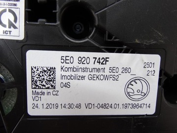 фото thumb №16, Skoda octavia iii tsi g-tec cng спидометр 5e0920742f