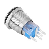 фото thumb №11, Накладка кнопка запуск стоп серебристый универсальные