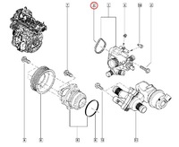 фото thumb №3, Прокладка термостата r espace iv laguna ii 2.0dci