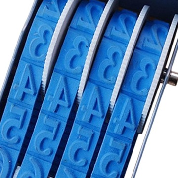 Нумерация марок 4 полосы Rolling Stamp Digital