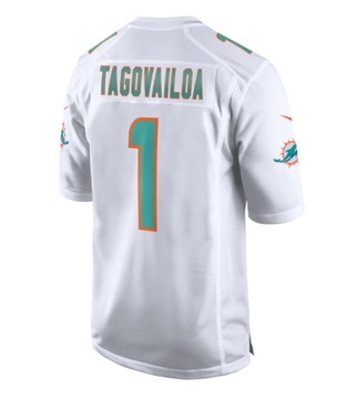 Футболка из ДЖЕРСИ НФЛ TUA TAGOVAILOA 1 MIAMI DOLPHINS, размер M