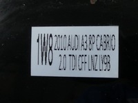 фото thumb №13, Капот кришка двигуна audi a3 8p lift 08r- ly9b