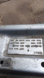 фото thumb №2, Pas верхній передній opel zafira b 06r kombi