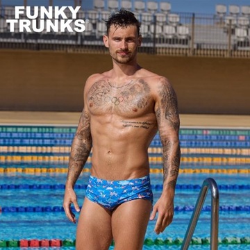 Плавки Funky Trunks Fin - мужские плавки М (UK34)