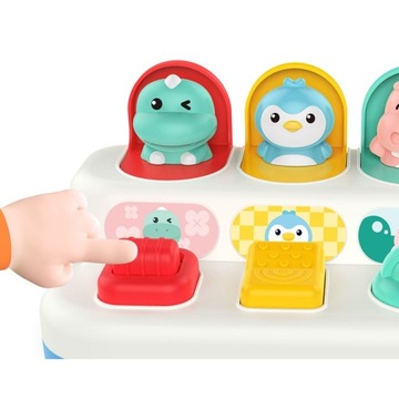 Развивающая игрушка всплывающее окно с животными WOOPIE BABY