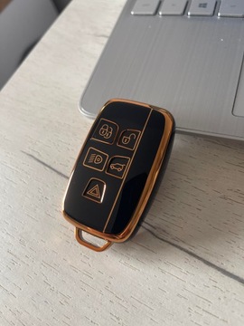фото thumb №5, Чохол na ключ case jaguar xf xj xe xjl land rover range rover evoque золото