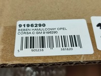 фото thumb №9, Барабан тормозной 2szt kpl opel corsa "c" 2000-2009 9196290