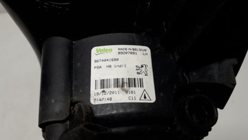 фото thumb №6, Peugeot 308 рестайлінг 11- галоген лівий 9674041680