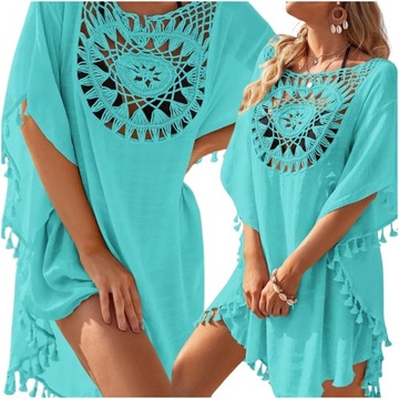 Pareo Tounic Boho Summer Summer Dress Plass Pad