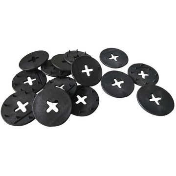 100x PODKŁADKI POD KOŁKI DO MOCOWANIA AGROWŁÓKNINY PLANDEK AGROTKANIN 5 cm