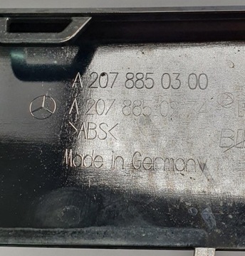 фото thumb №6, Планка бампера хром mercedes w207 a2078850300