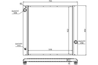 фото thumb №1, Nissens радиатор двигателя land rover range rover i