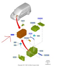 фото thumb №1, Акумулятор 60ah 590a ford fiesta mk7 17- focus mk4 18- transit connect mk2