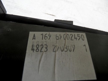 фото thumb №6, Mercedes w169 рестайлинг 09r туннель канал средний a1696800050 a1698100104