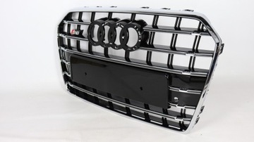 фото thumb №1, Решітка решітка радіатора audi a6 2014-2018 зразок s6 хром