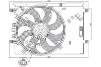 фото thumb №2, Nissens 85564 вентилятор, охлаждение двигателя