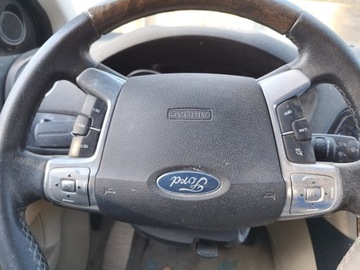 фото thumb №6, Кермо шкіряний багатофункціональна дерево ford mondeo mk4