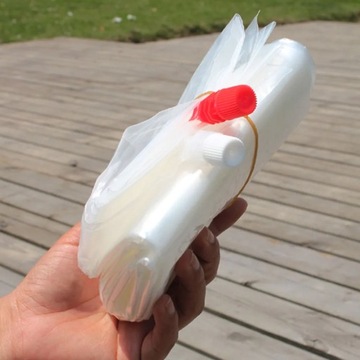 Простой надувной матрас 200*60*5см.