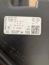 фото thumb №6, Skoda kodiaq lift лампа права full led orygi.