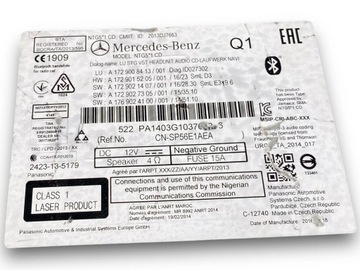 фото thumb №5, Mercedes slk w172 r172 радіо навігація ntg 5 1729008413 #27