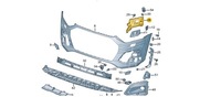 фото thumb №9, New audi q5 fy 80a передняя часть бампер left закрывающий element 80a807095e