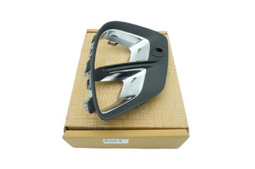 фото thumb №1, Captur ii 2 19 - заводська рамка решітка бампера перед права хром pdc aso