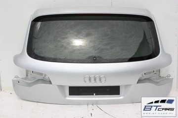 фото thumb №6, Audi q7 кришка задня багажника зад + скло 4l колір lx7w lodowo срібний 4l08