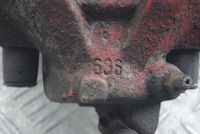 фото thumb №5, Супорт правий перед + скоба 288mm vw bora golf iv