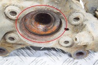 фото thumb №5, Audi q3 8u передняя правая ступица колеса 1k0815312f 2.0 дизель 135kw 2015