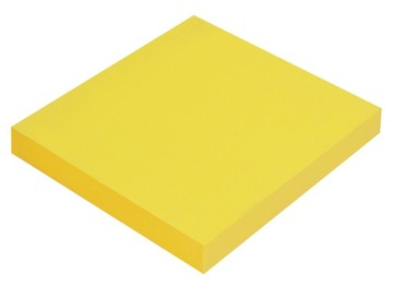 Bloczek samoprzylepny 75x75mm 100K neon MemoBe