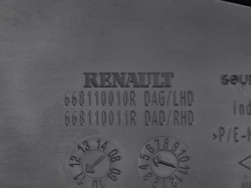 фото thumb №15, Master 3 iii 10- панель під лобовим склом пластиковий металевий комплект 1w