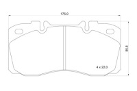 фото thumb №1, Brembo гальмівні колодки гальмівні irisbus daily tourys 11 06- iveco daily iv