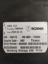 Scania r блок управления модуль управление bws e57 1886644 Цена, фото thumb