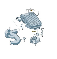 фото thumb №8, Новая оригинал втулка кронштейны фильтра воздуха vw skoda seat 07c133588m