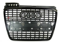 фото thumb №6, Чёрная защита радиатор vag audi a4 b7 8e 2004-2008 оригинальный