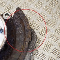 фото thumb №6, Dodge nitro 2007 левая сторона ступица колеса передний