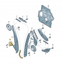 фото thumb №10, Audi оригінальний номер 06k109467k натягувач ланцюга розподільного валу