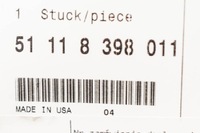 фото thumb №8, Bmw z3 e36 передня ліва захист світло протитуманного 5111 nowa orygina