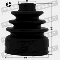 Набір захист шарнір 75x94x22 Зі Шроту, фото thumb