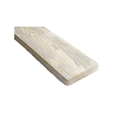 Deska Rustykalna Modern, deska dekoracyjna 260x13x3 cm - biała
