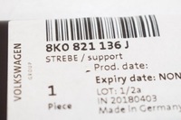 фото thumb №6, Audi a4 8k allroad rs4 quattro кронштейн крила передній правий 8k0821136j