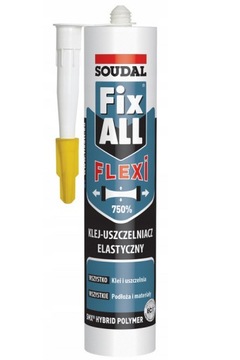 Soudal Flexi Flexible Fix All Hybrid клей-герметик БЕЛЫЙ 290мл