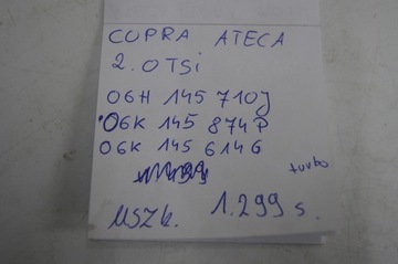 фото thumb №13, Турбина турбонагнетатель комплектная cupra ateca 2.0 tsi повреждённая