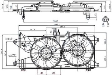 фото thumb №1, Nissens вентилятор радіатор з корпус fiat dobl
