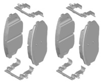 фото thumb №1, Тормозные колодки тормозные перед hyundai tucson 2020-